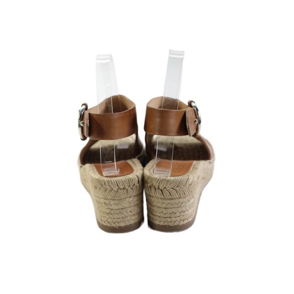 Rag & Bone Womens Leather Calla Espadrille Wedge Sandals Brown Size 7.5 - Picture 3 of 5